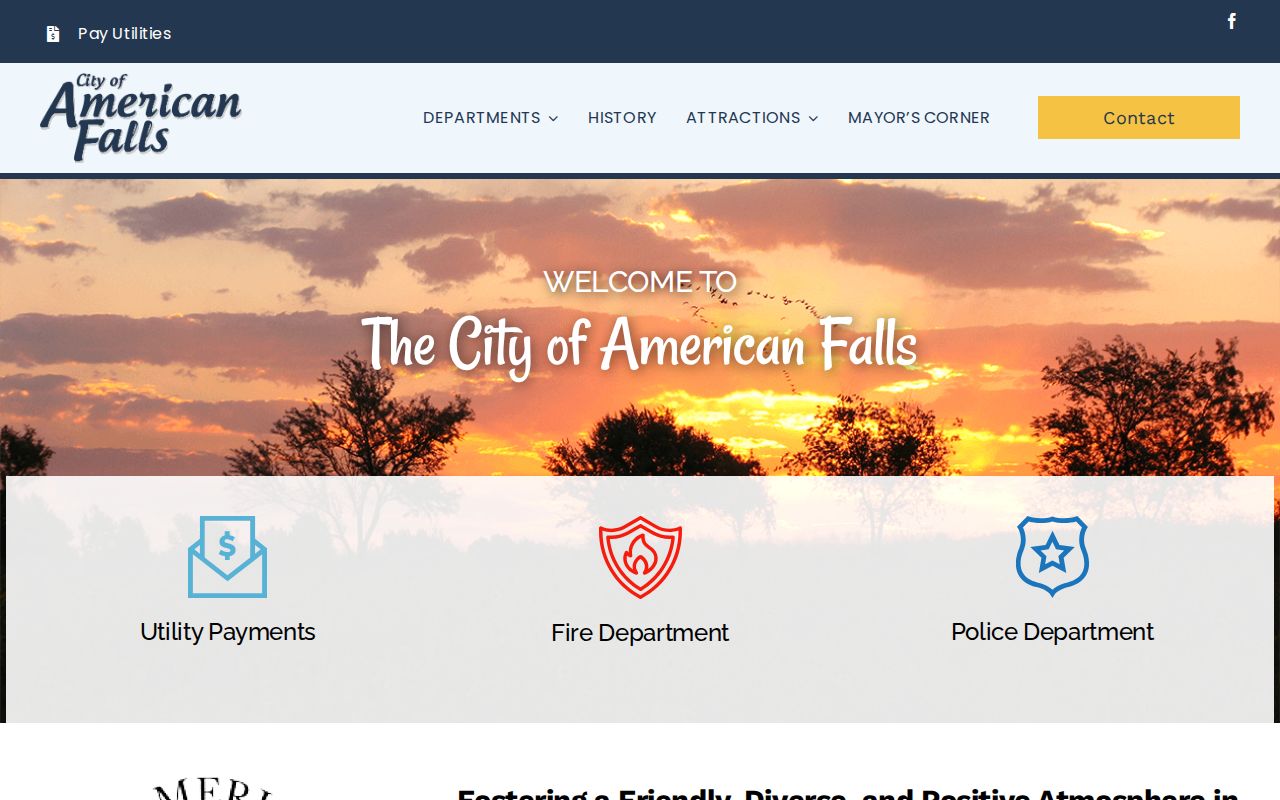 American Falls criminal records city services source